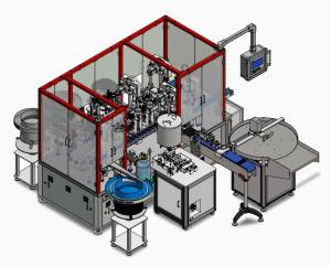 Nail Polish Filling and Capping Machine