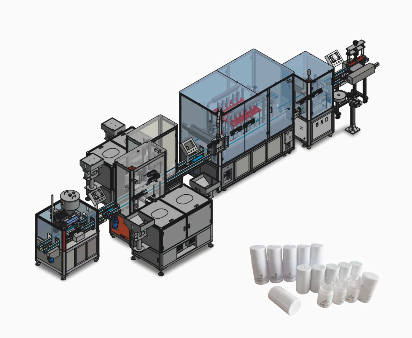 JLG-10H High Speed Trial Sample Filling Machine