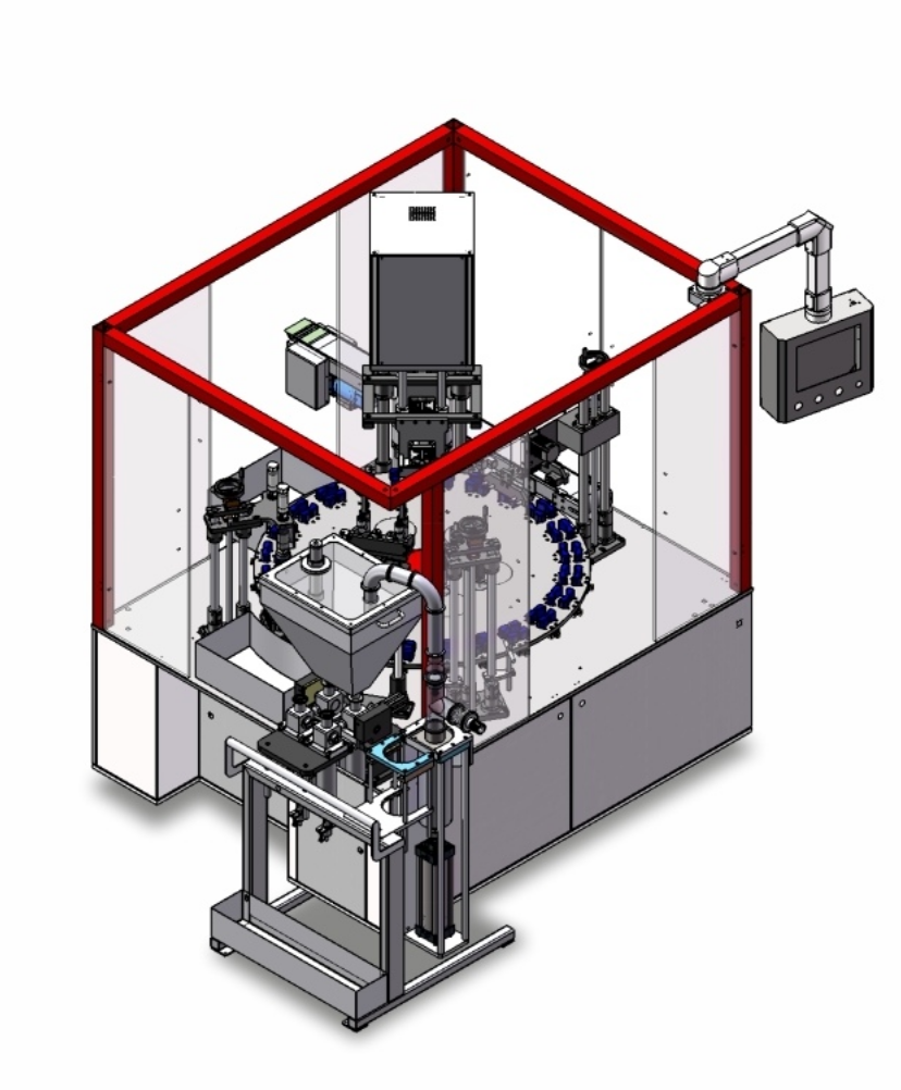 JRS-G3 Automatic Toner and Cream Rotary Filling Machine