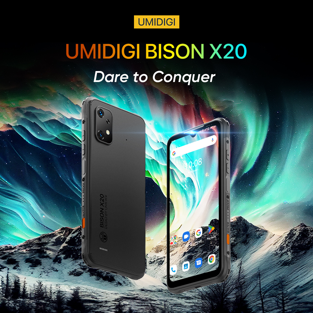 BISON X20 in a rugged outdoor environment