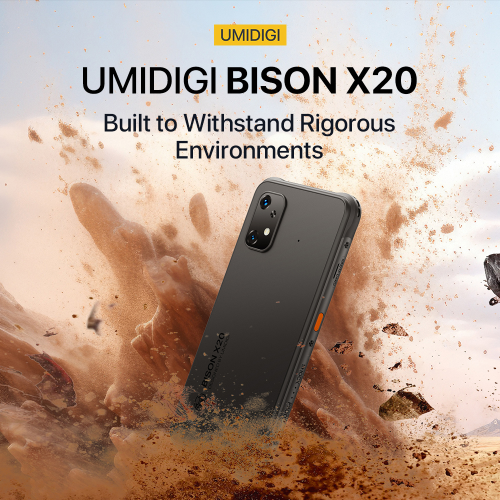 UMIDIGI BISON X20 rugged long-battery smartphone