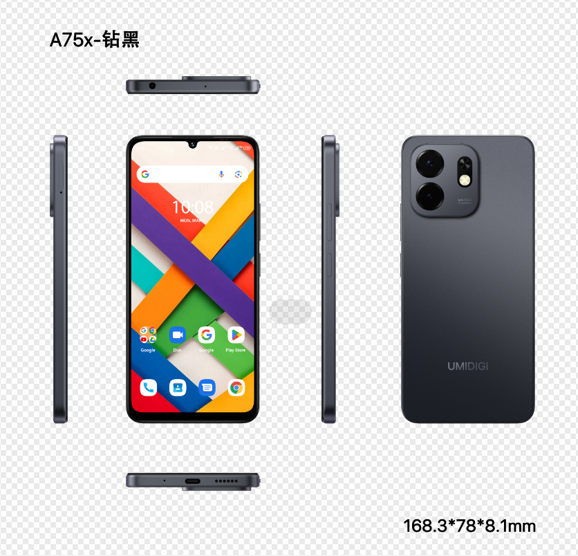 UMIDIGI A75x-Black