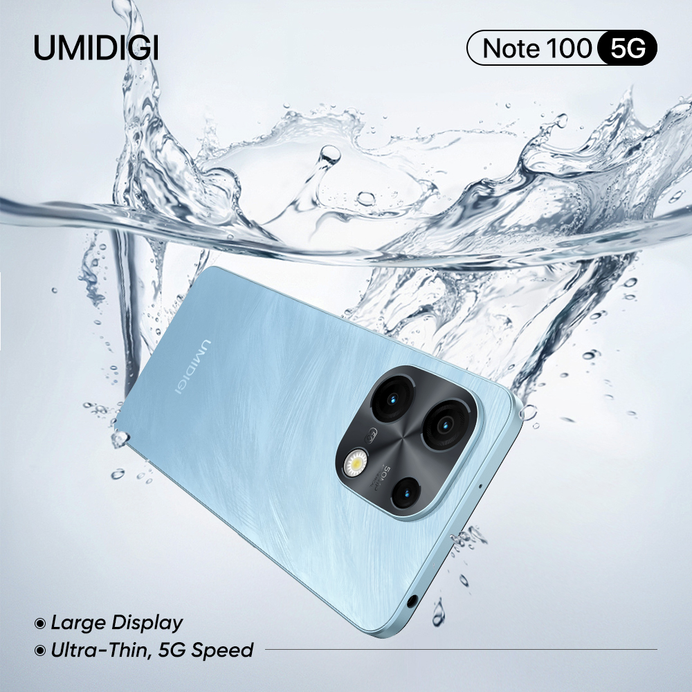 UMIDIGI Note 100 5G -Dustproof and Waterproof