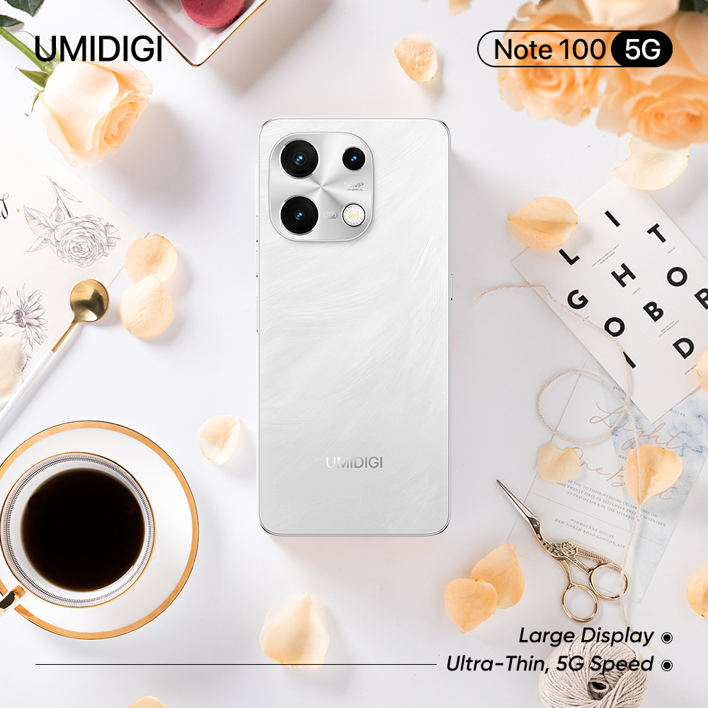 UMIDIGI Note 100 5G -Starry White