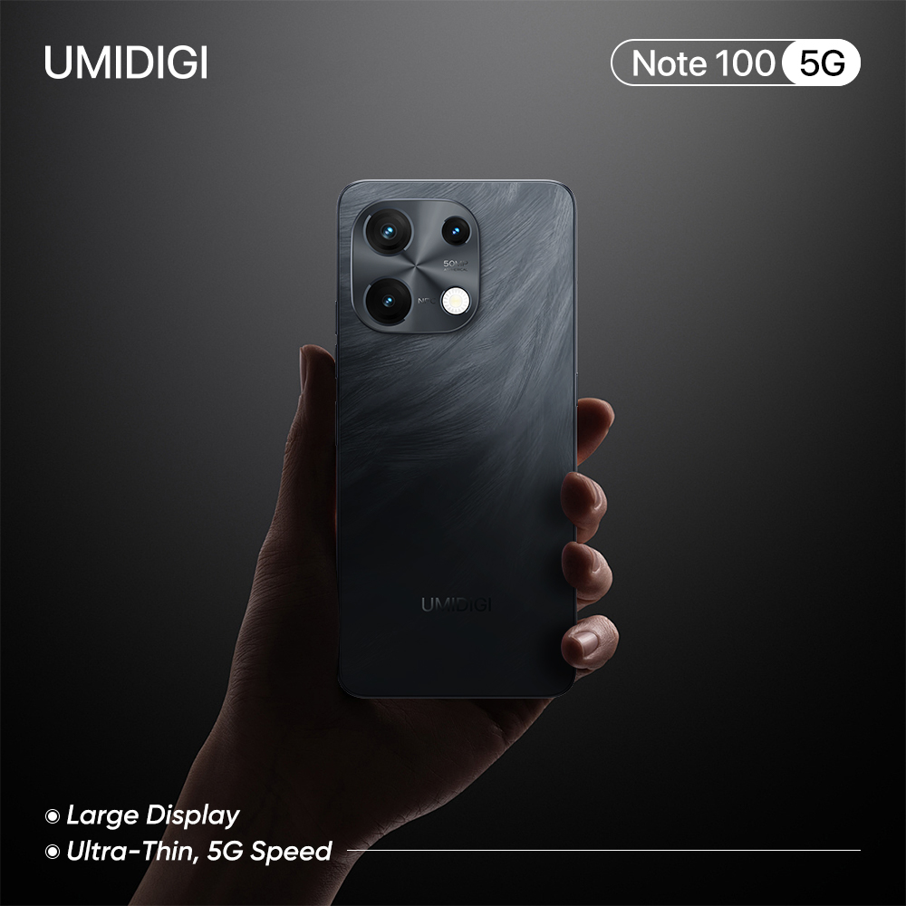 UMIDIGI Note 100 5G-Rock Black