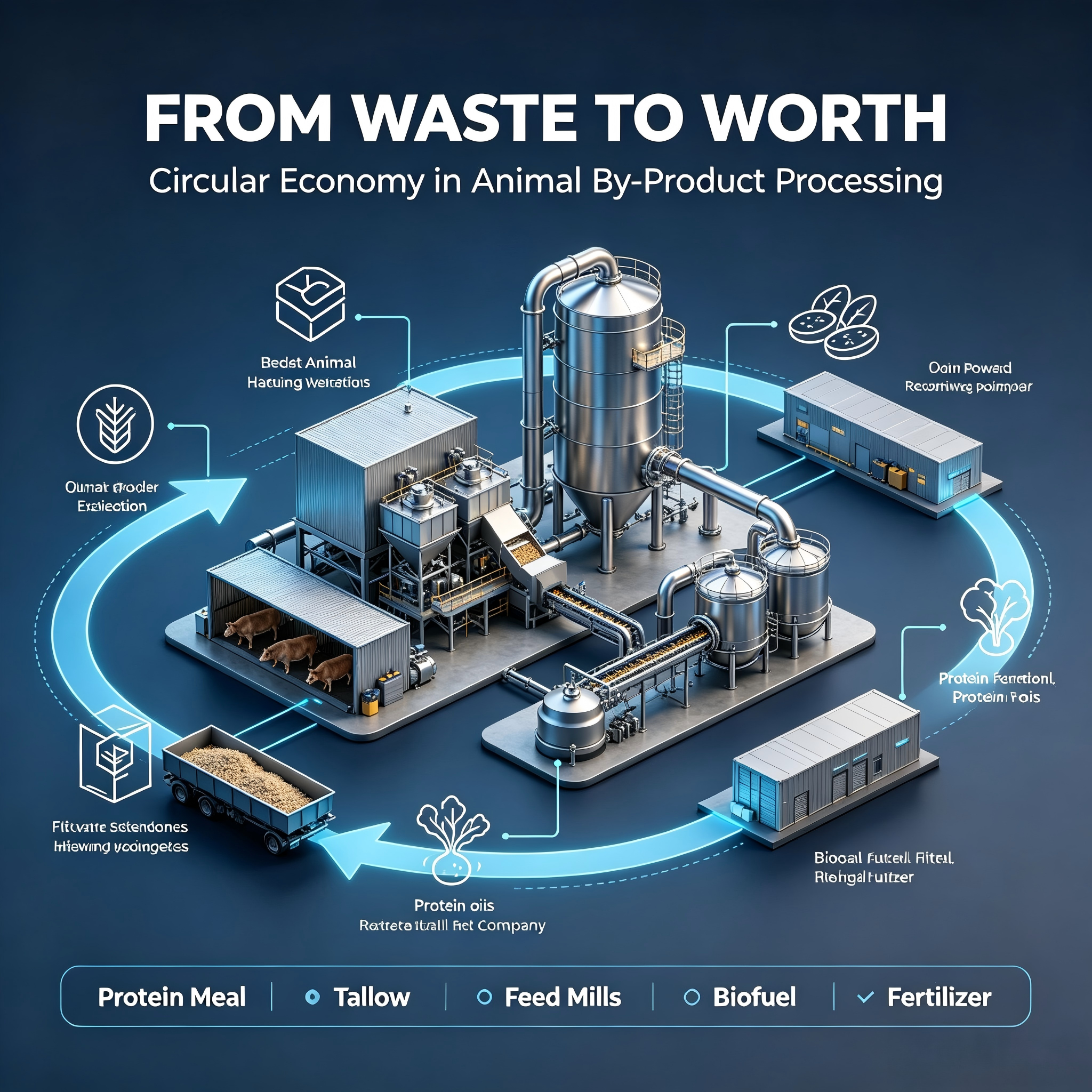 The Rising Importance of Animal By‑Product Processing in a Circular Economy