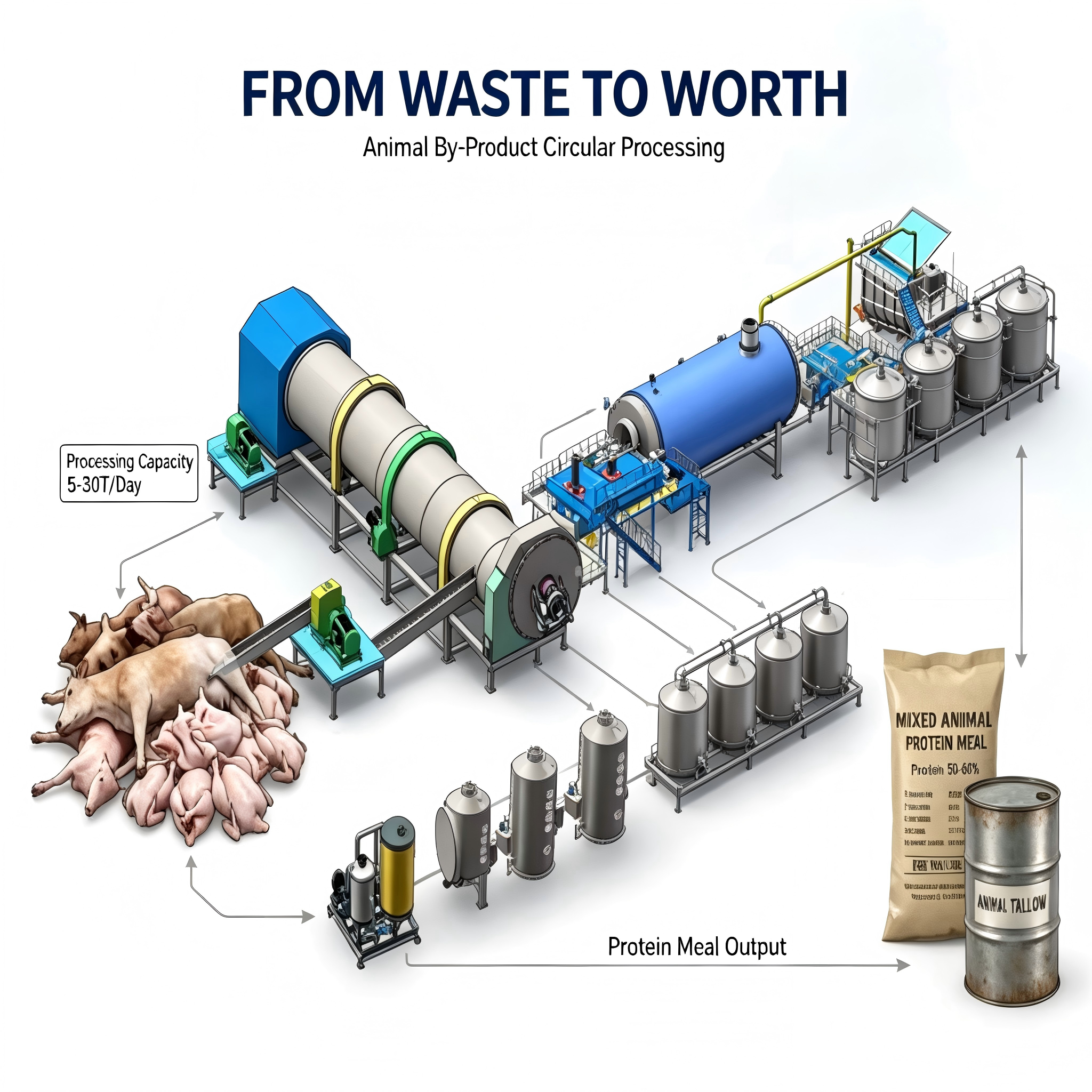 The Rising Importance of Animal By‑Product Processing in a Circular Economy