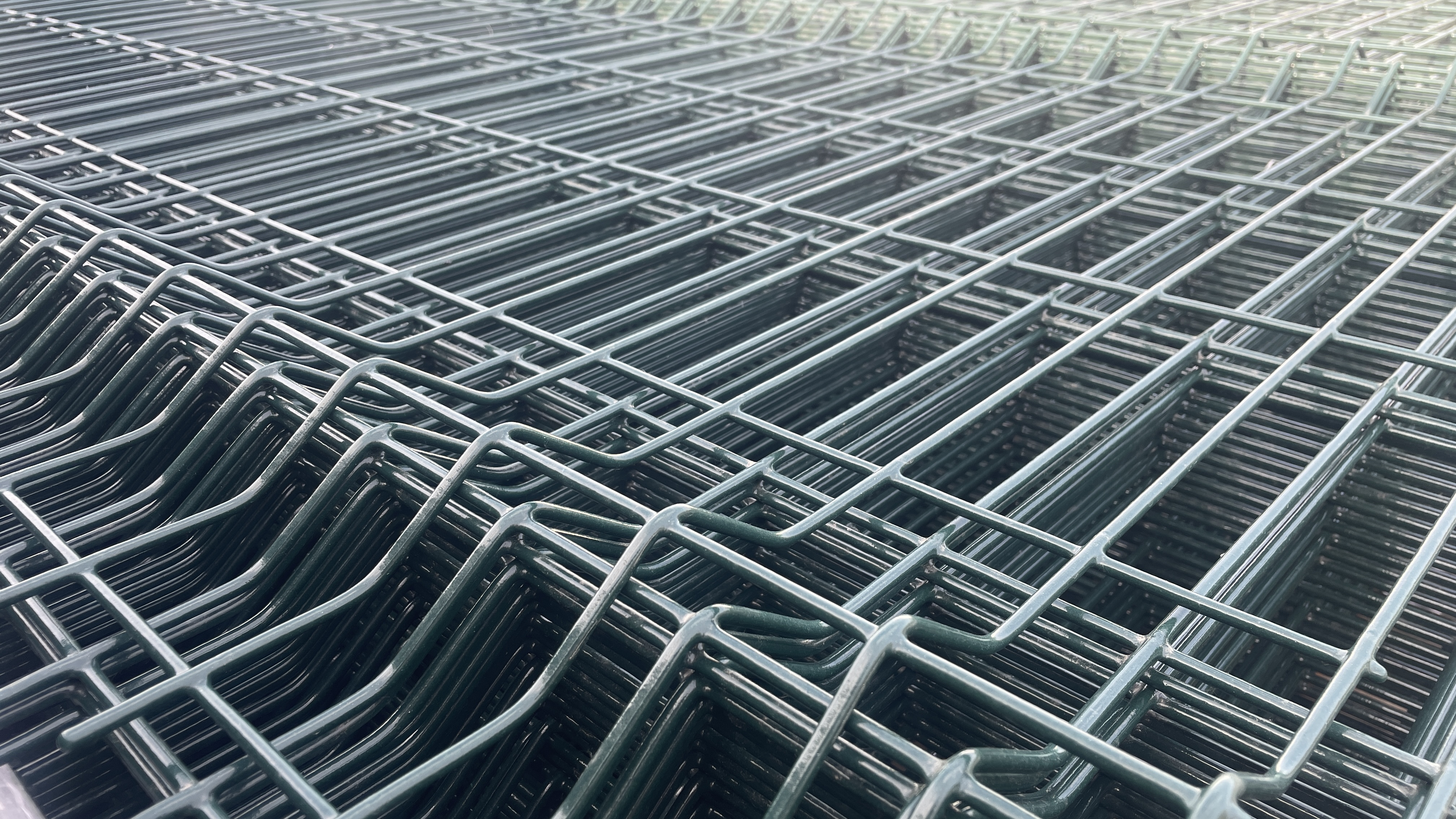 Chain link fence installed for security