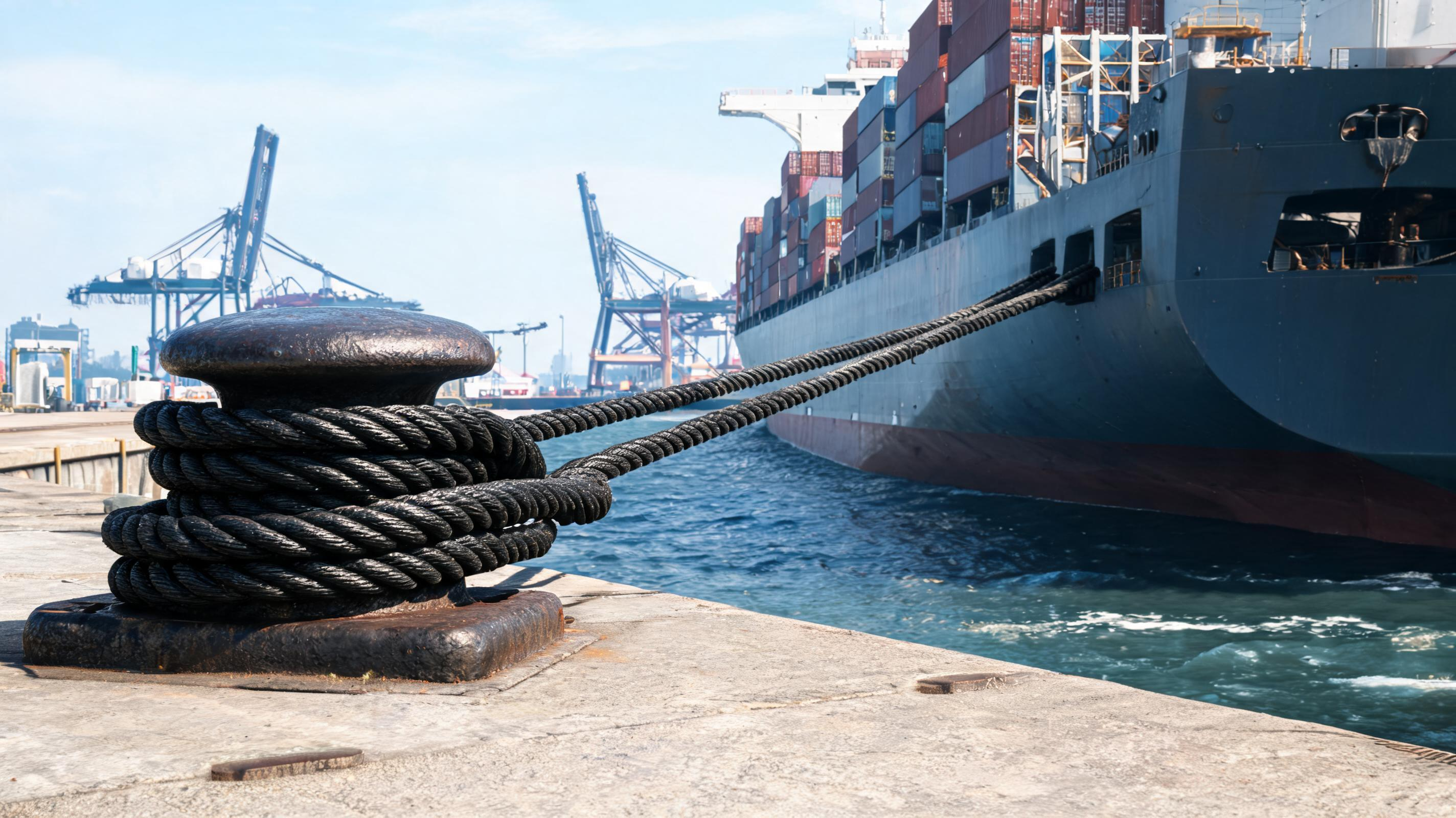 Port terminal steel wire rope used for quayside crane and gantry crane lifting