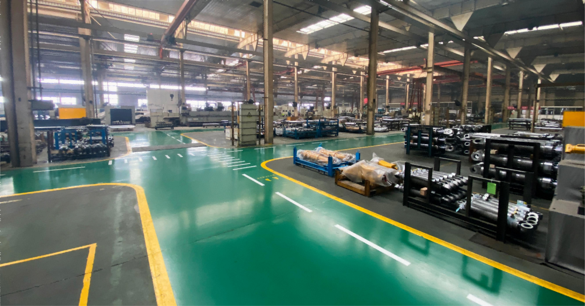 Apex Hydraulic heavy-duty cylinder production facility
