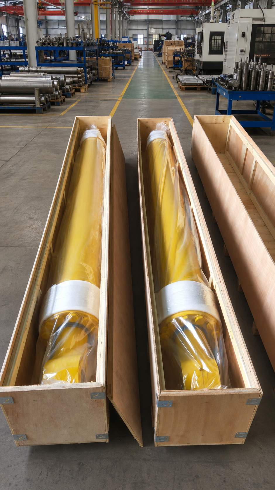 komatsu-excavator-boom-cylinder-compatible-replacement
