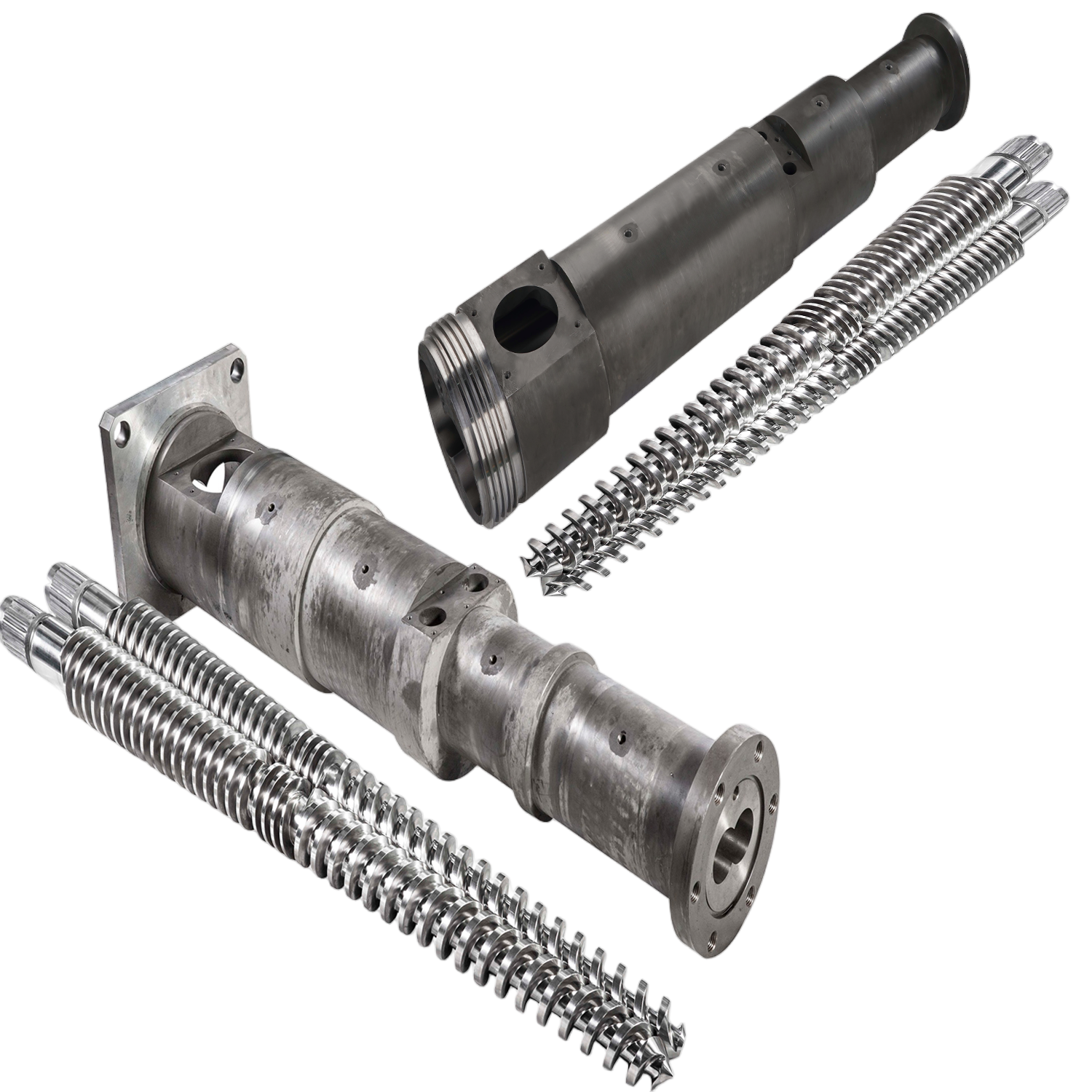 Conical Twin Screw Barrel