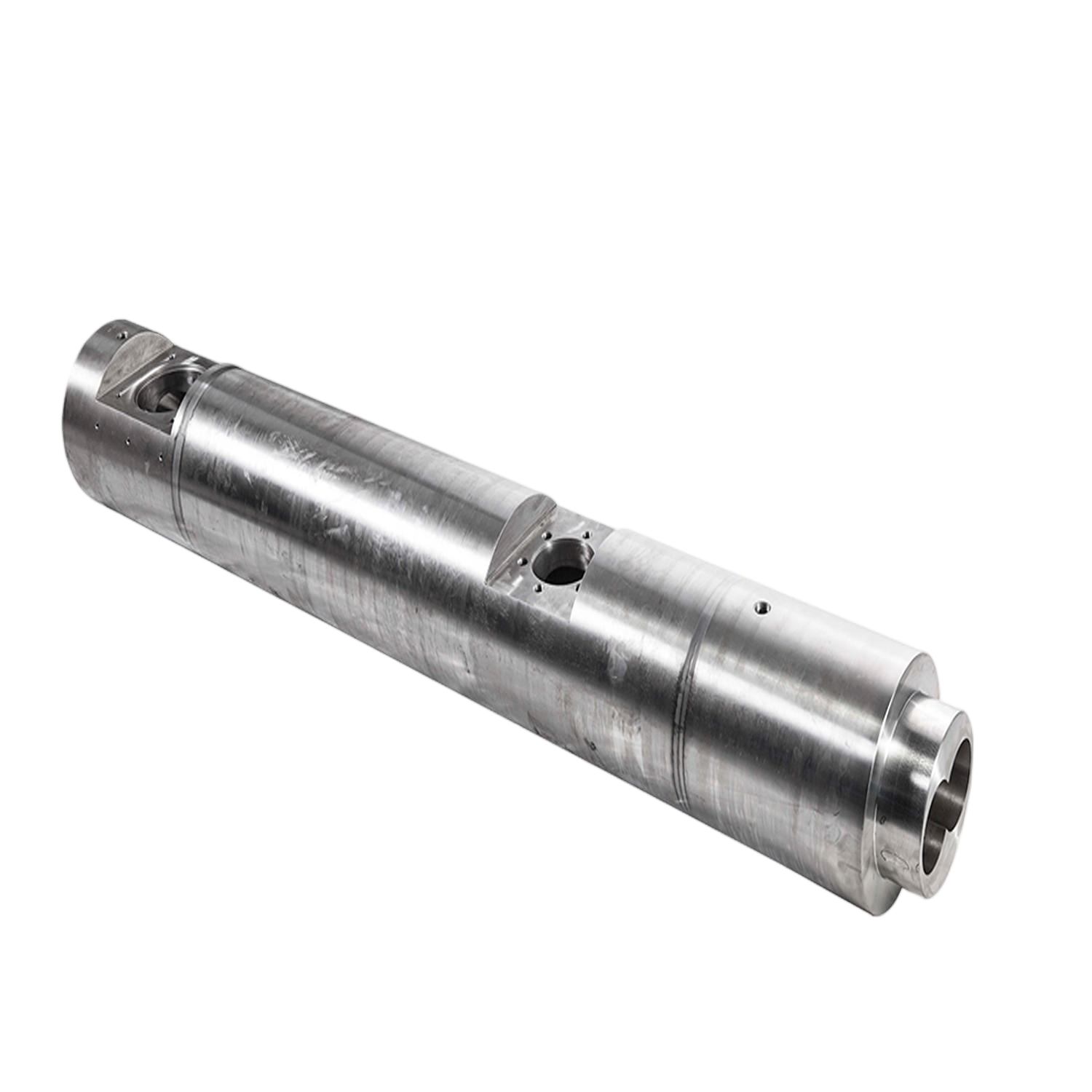 Parallel twin screw barrel