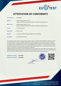 Attestation of Conformity (CE)