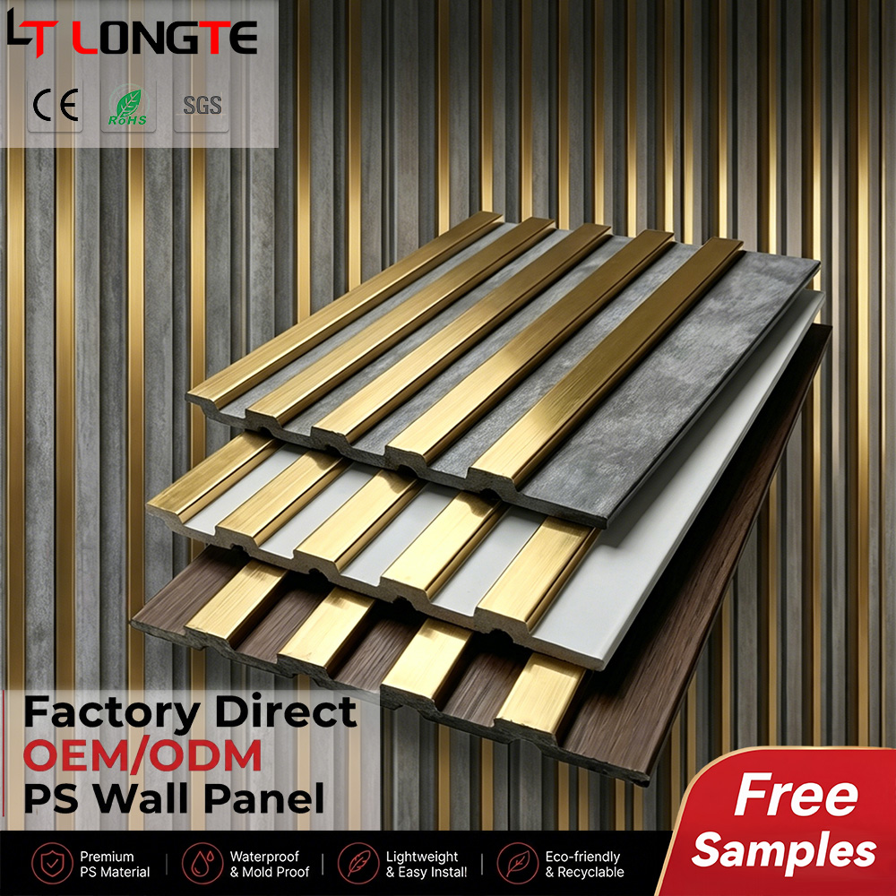 PS Polystyrene Fluted Wall Panel