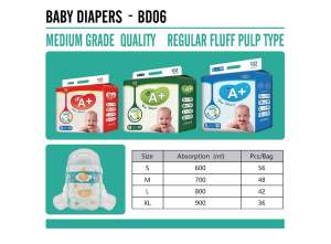 My A+ Brand Baby Diapers