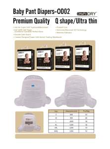 ONePcDRY Brand Baby Diapers