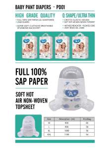 My A+ Brand Baby Diapers