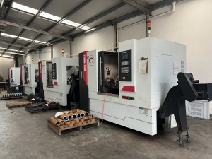 Fully automated CNC workshop