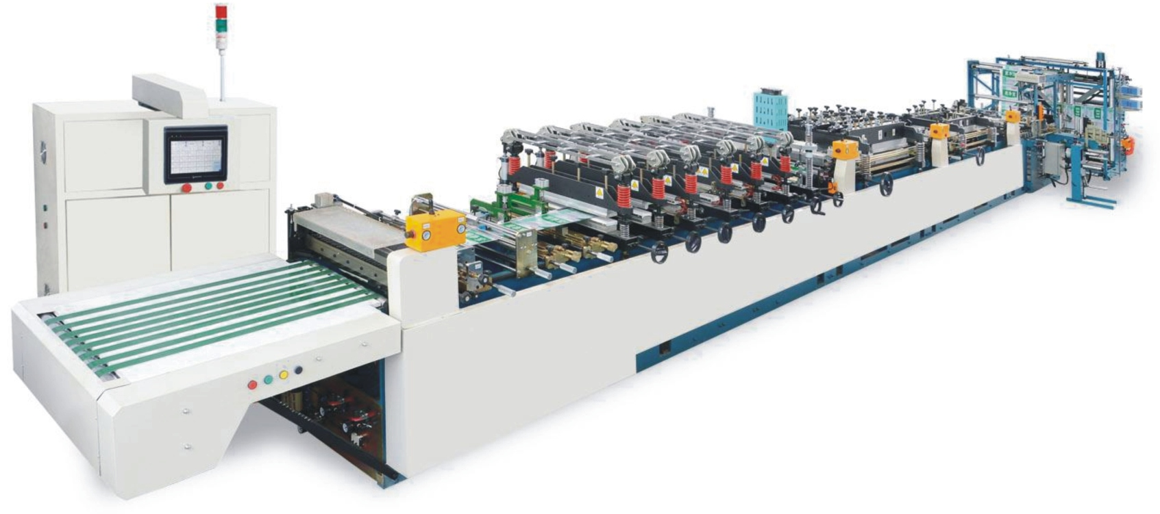 A3 series-three sides seal,stand-up,zipper pouch making machine