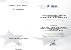 EU Registered Community Design (RCD) —  Electric Toothbrush with Integrated Charger Dock