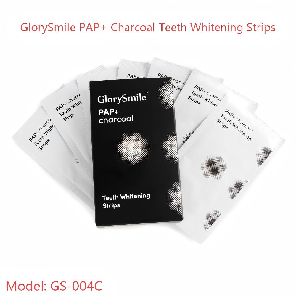 GS-004C GlorySmile PAP+ Charcoal Teeth Whitening Strips
