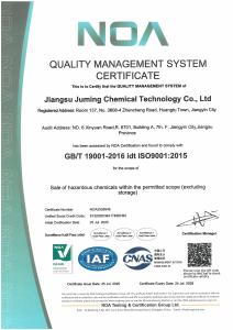 ISO9001 Quality Management System Certification