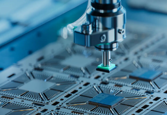 Semiconductor chip manufacturing using electronic-grade chemicals