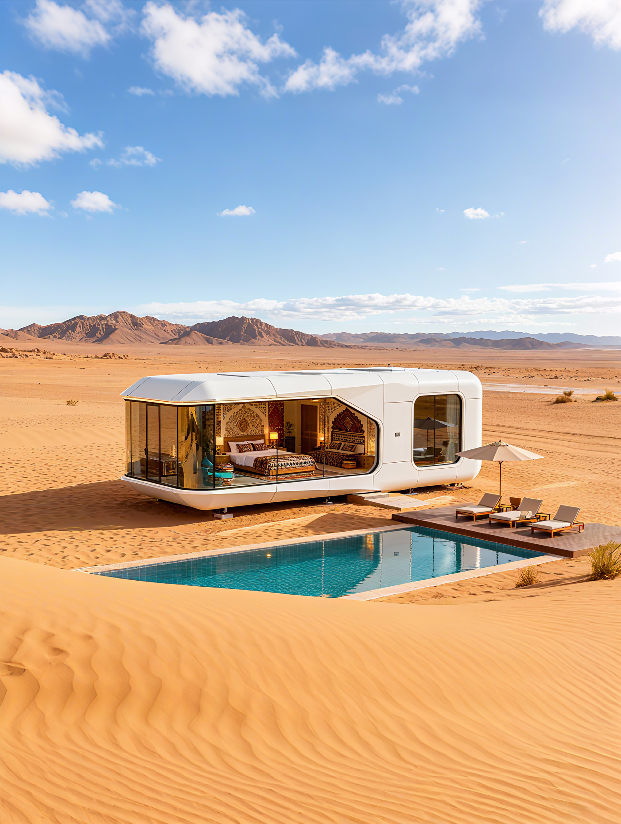Exotic-Style Capsule House