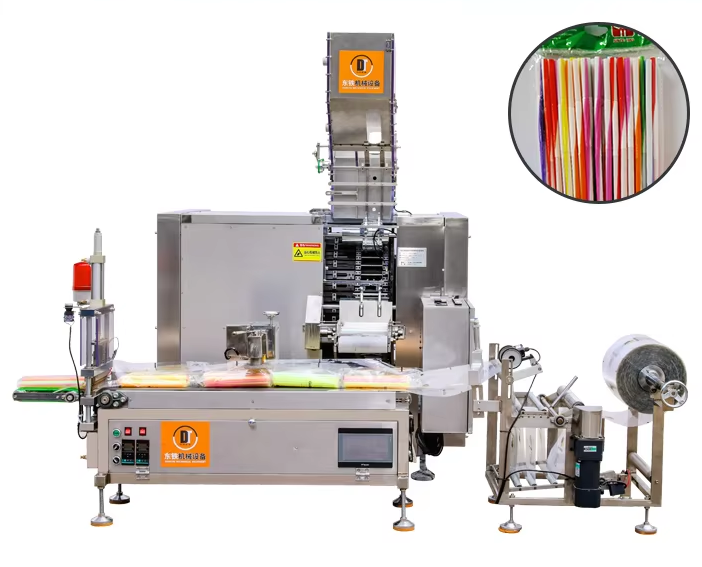 HIGH SPEED BENDABLE STRAW FORMINGMACHINE AND PACKAGING SYSTEM