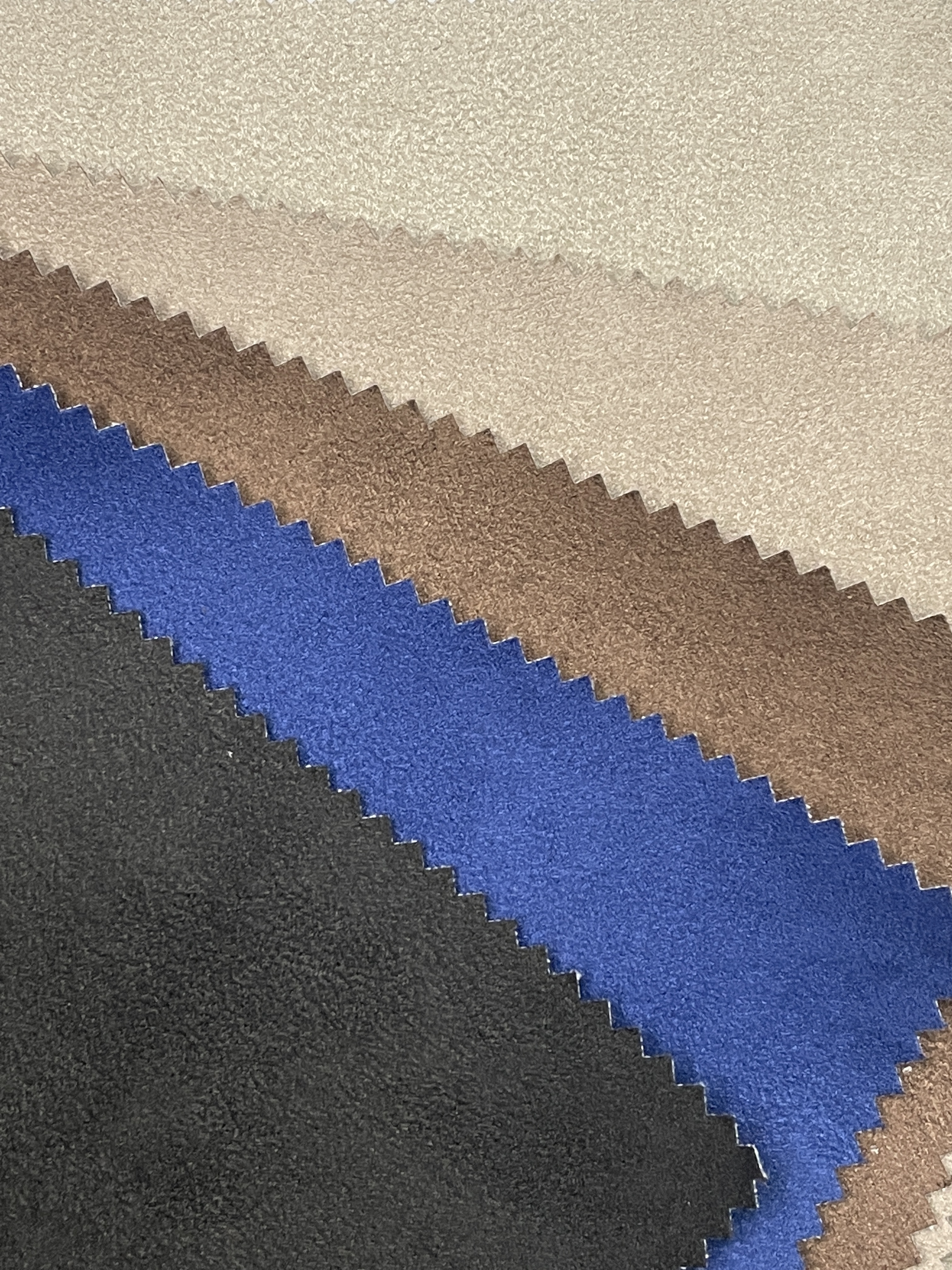 TL0329 upholstery fabric with brushed surface and bonded back side for sofa and cushion use