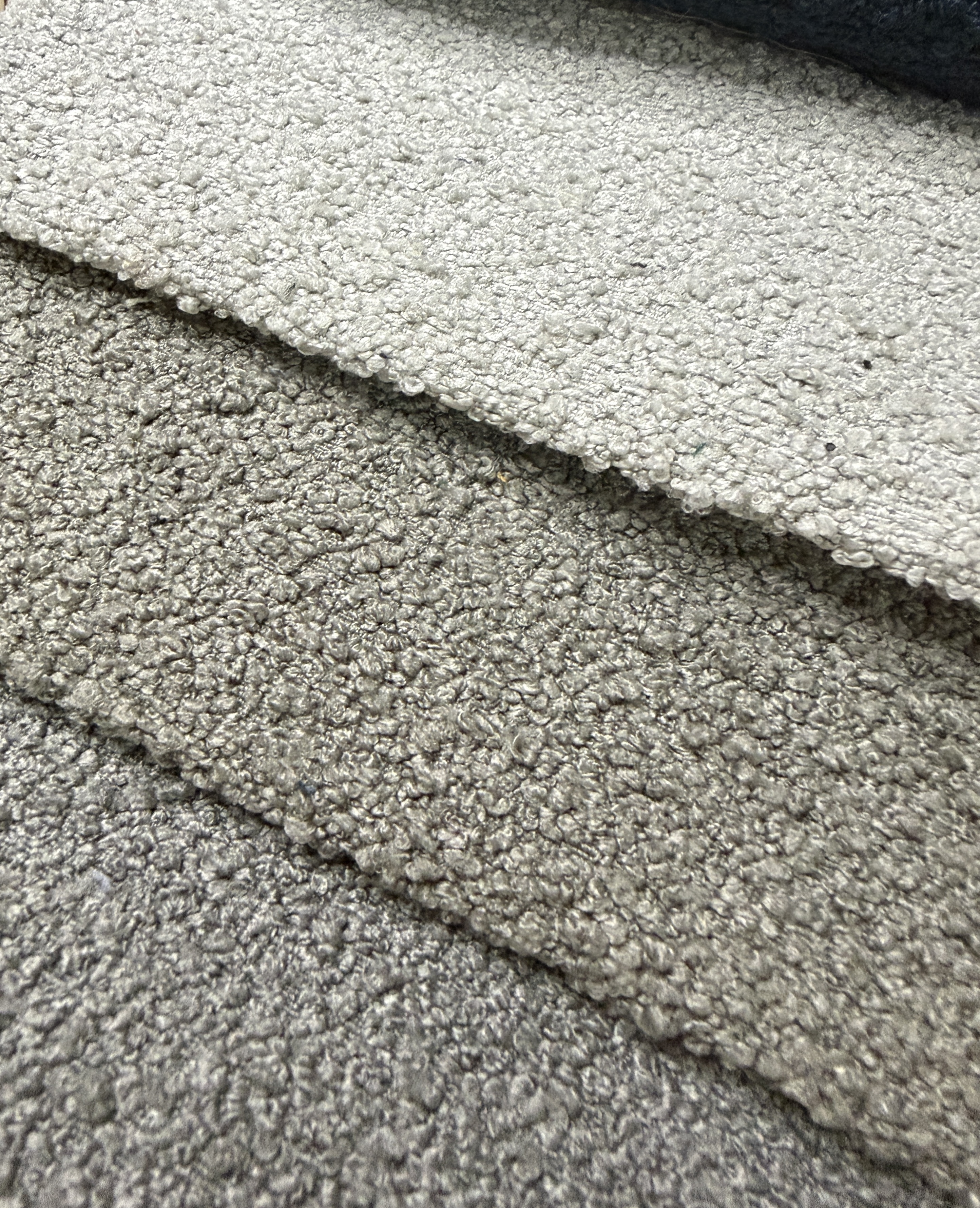 TL07408 jacquard upholstery fabric with looped pile surface and bonded back for sofa covers and cushions