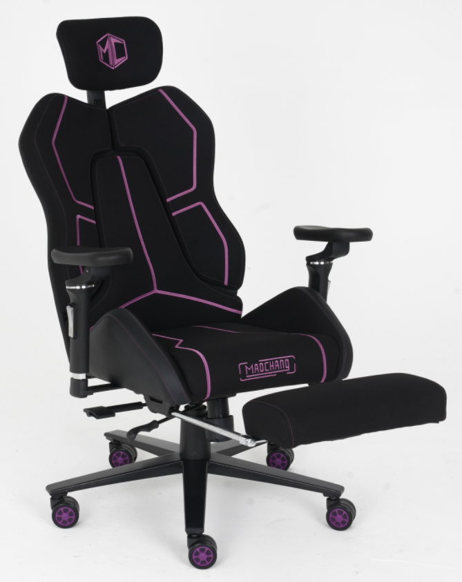 Reclining Gaming Chair with Footrest