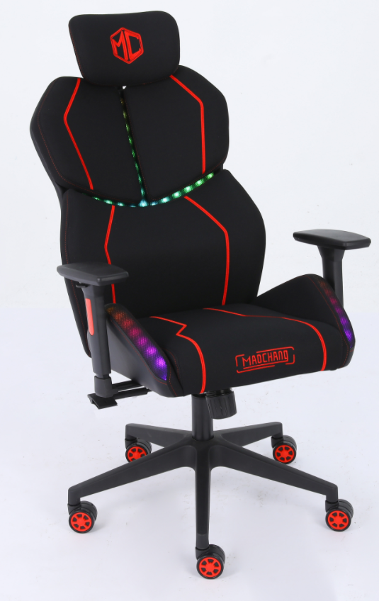 RGB LED Lighting Gaming Chair