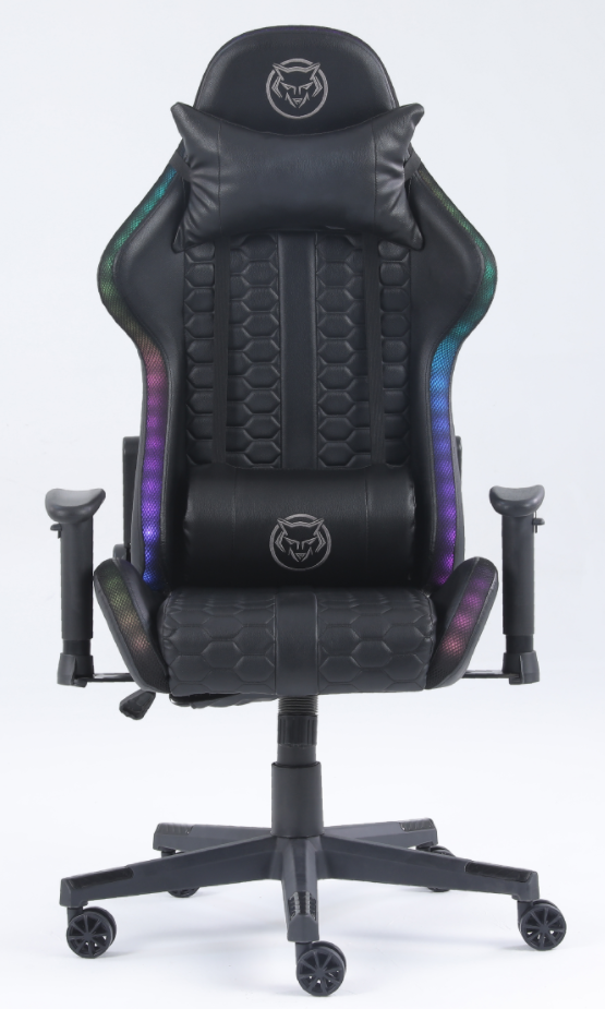 Regular LED gaming chair used as baseline in supplier comparison data