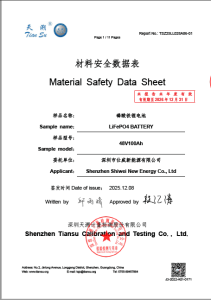 Material Safety Data Sheet