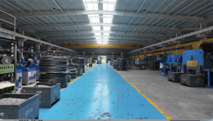 Cold heading machine equipment in production workshop