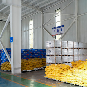 Finished goods storage area