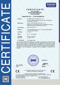 CE certification
