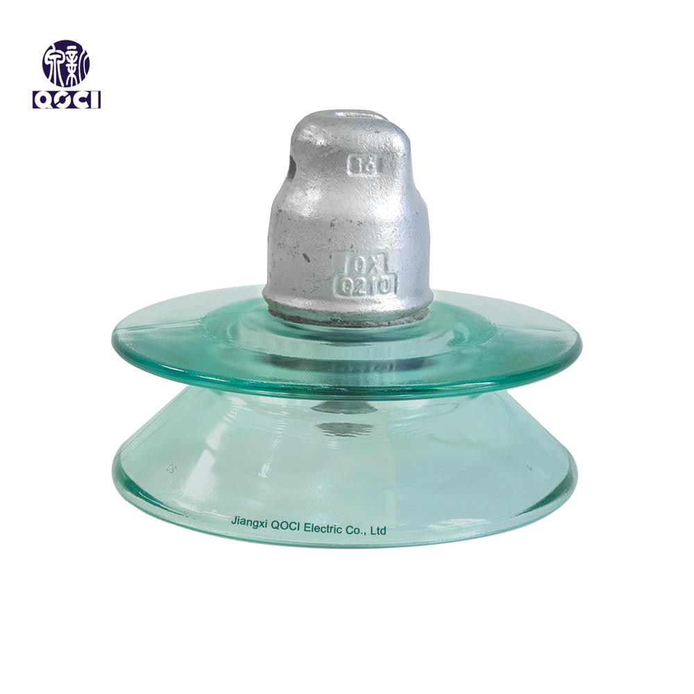 U210BD 210kN High Voltage Two-Winged Suspension Tempered glass Insulator