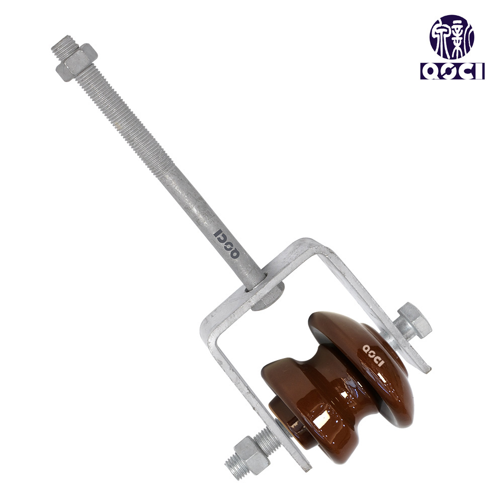 ED-2b Shackle Insulator with D Iron