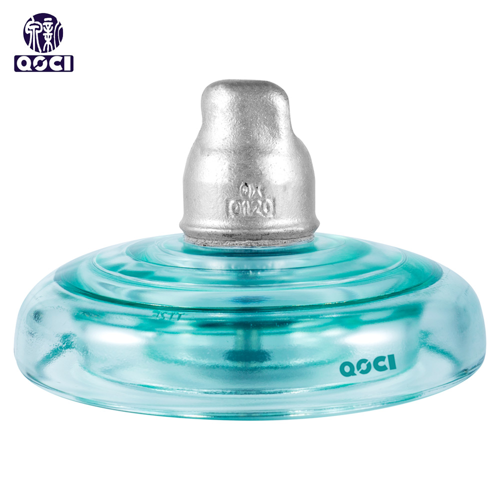 U210BLP 210kN High Voltage Ball-Socket Type Fog Type Suspension Tempered glass Insulator