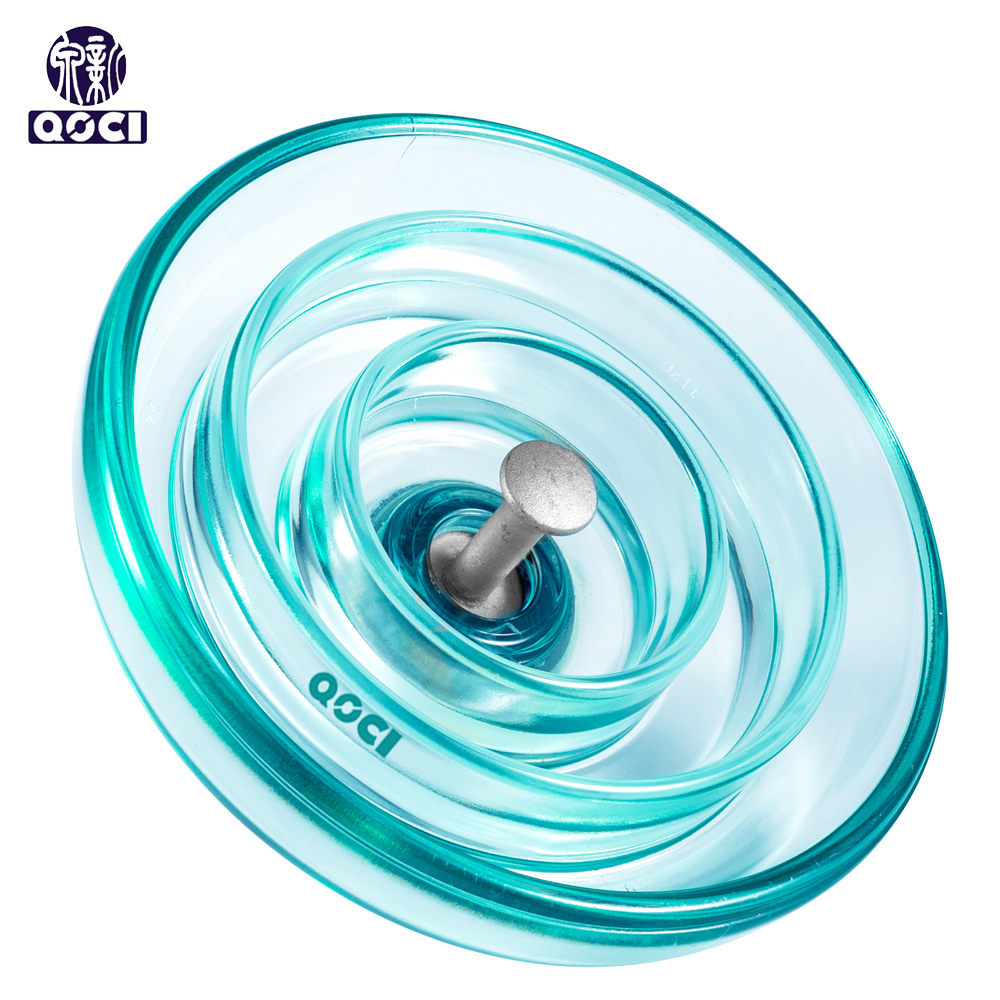 U210BLP 210kN High Voltage Ball-Socket Type Fog Type Suspension Tempered glass Insulator