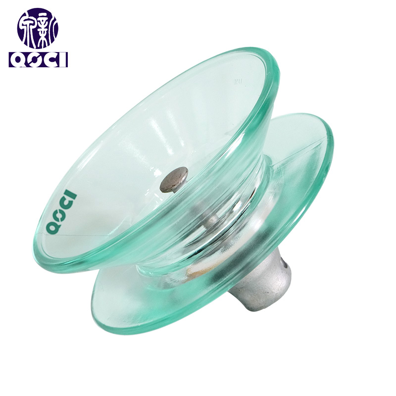 U70BLD 70kN High Voltage Ball-Socket Type Two-Winged Suspension Tempered glass Insulator