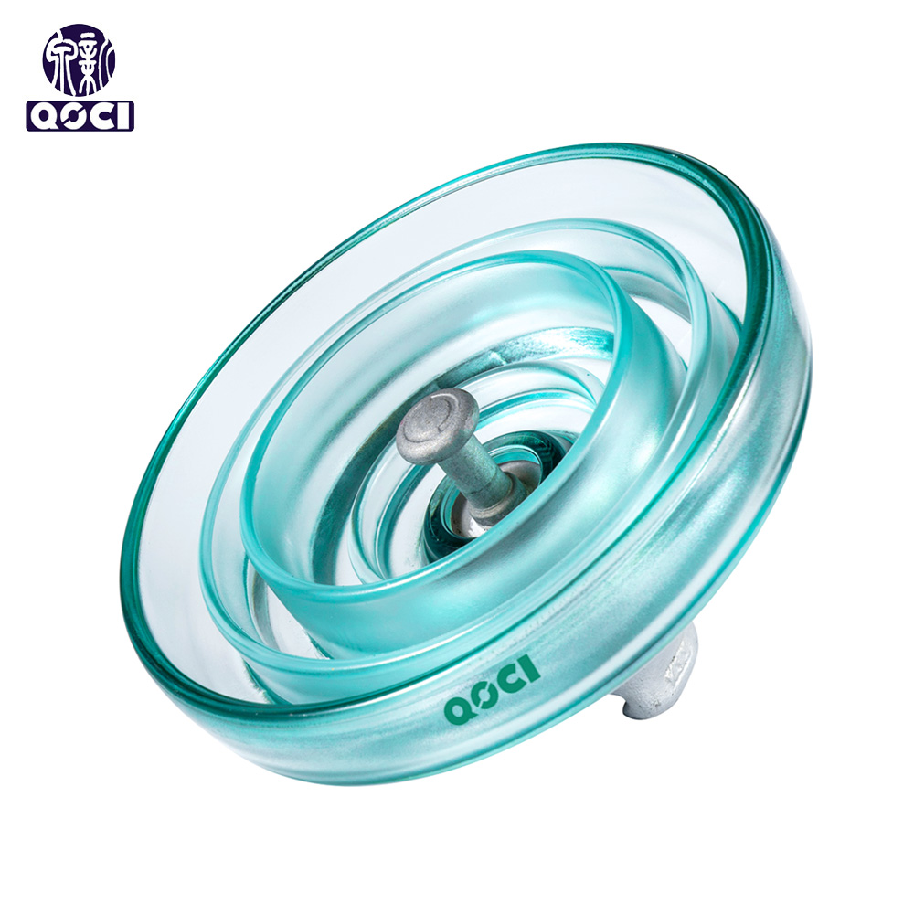 U70BLP 120kN High Voltage Ball-Socket Type Anti-Fog Suspension Toughened glass Insulator