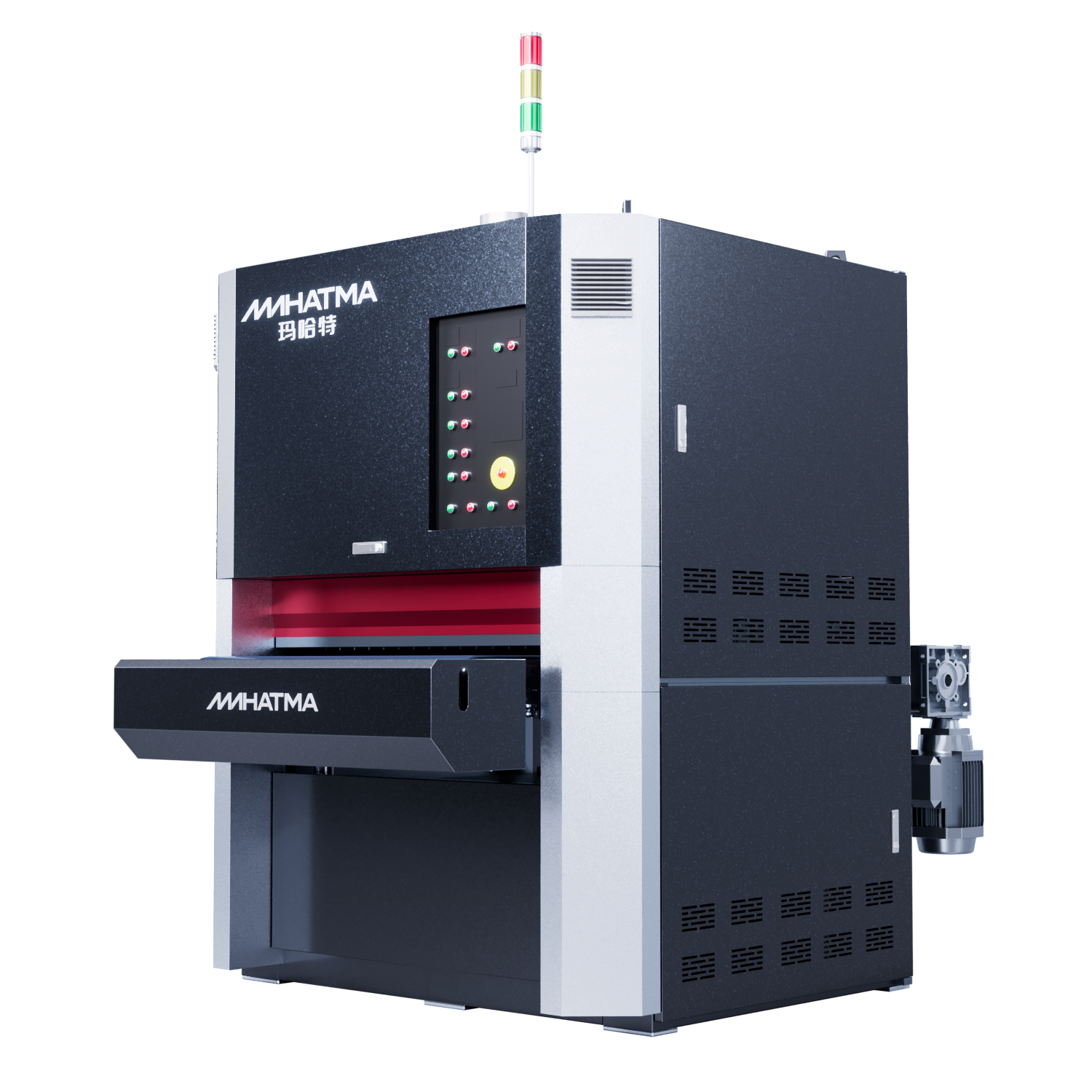 Leveling & Deburring Machine