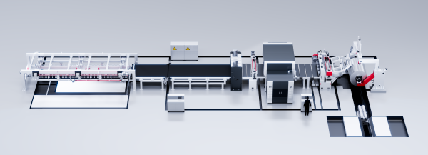 Cut-to-Length Line TD-2x2000 integrated machine
