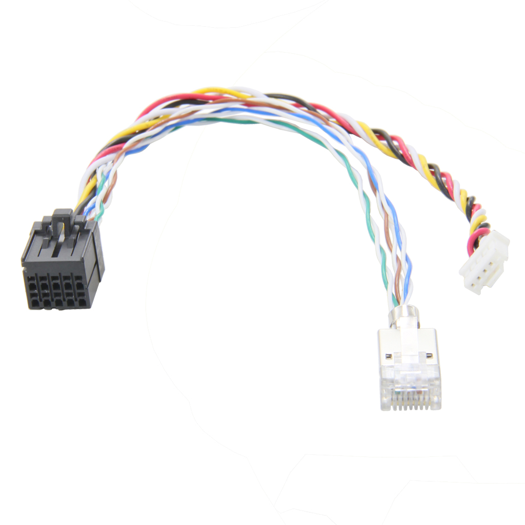 Molex 44915 Series RJ45 8P8C plug wire harness example