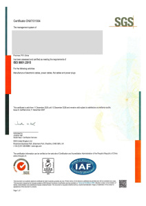 ISO 9001:2015
