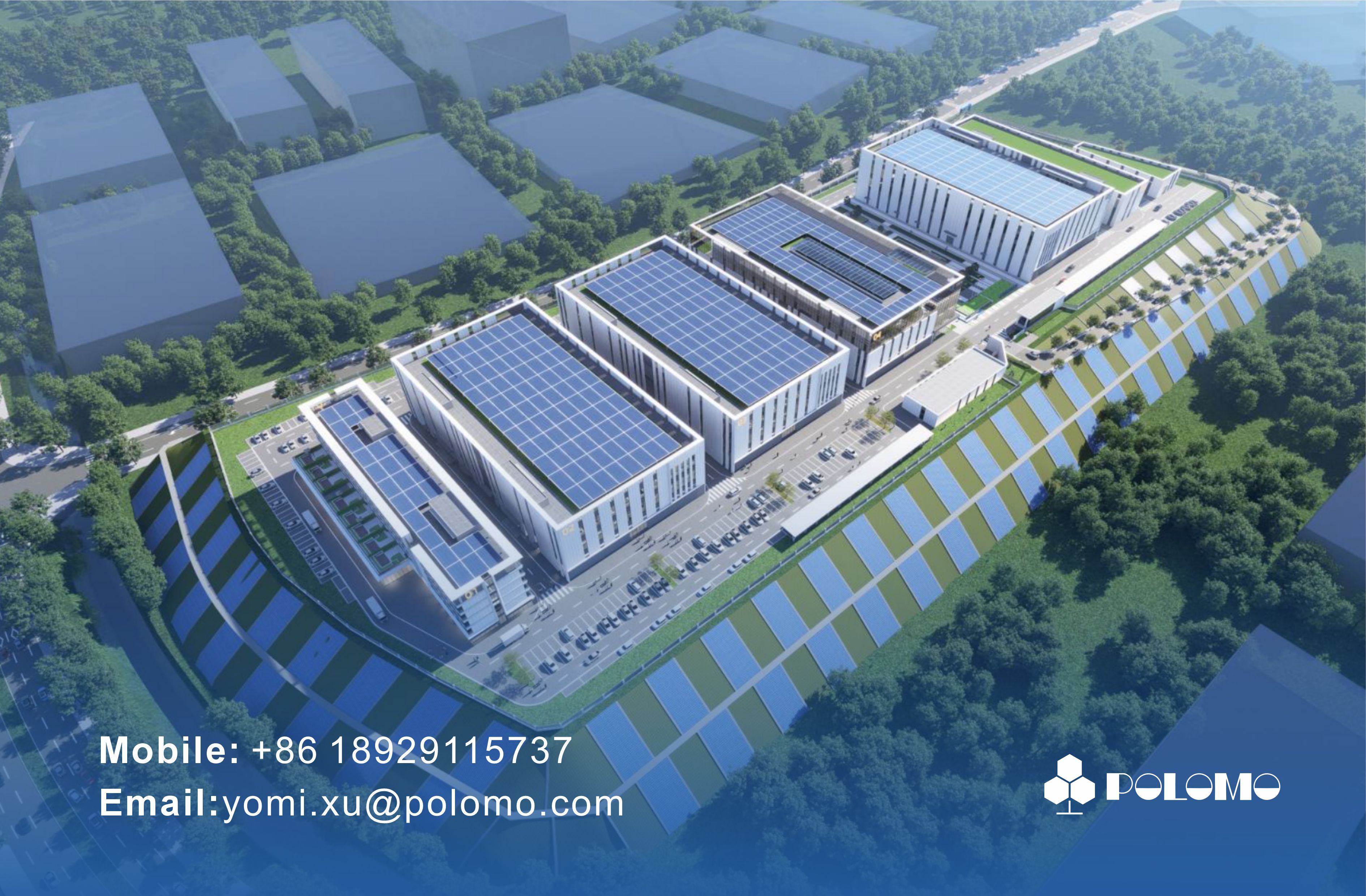 Polomo smart industrial park in Songshan Lake Dongguan